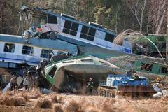 Železniční neštěsté na cestě z Varšavy do Krakova