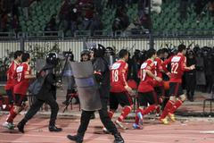 Střety po fotbalovém zápasu v Egyptě