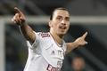 Zlatan Ibrahimovič se raduje z hattricku v Palermu