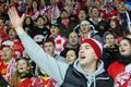 Slavia vs Litvínov v Edenu: fanoušek