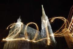 Tak vítal svět Novýr rok 2012