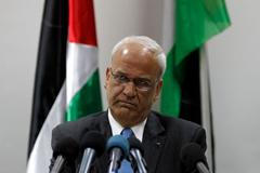 Palestinský vyjednavač Saeb Erekat