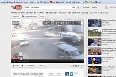 Děti vypadly z auta