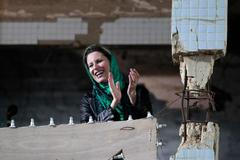 Rebelové ukázali novinářům, jak si žila Aiša Kaddáfíová