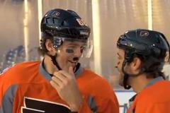 Jágr s novým knírem