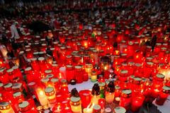 Václavské náměstí - u koně - 22. 12. 2011