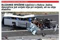 Nehoda českého autobusu v Chorvatsku