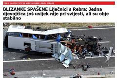 Nehoda českého autobusu v Chorvatsku