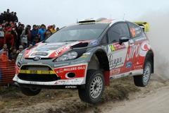 Prokop - Hrůza, posádka rallye ve Fordu Fiesta