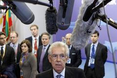 Mario Monti na summitu EU