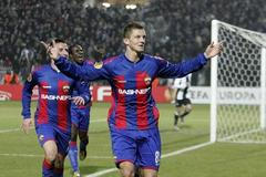 Tomáš Necid v dresu svého klubu CSKA Moskva