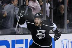 Kings - Blues, 3. zápas Stanley Cup (Doughty, radost)