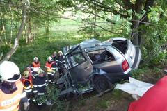 U Hrádku nad Nisou havarovala octavie, zemřeli 4 lidé