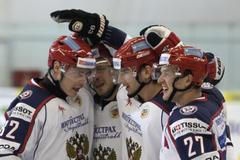 Rusové se radují z vítězství nad Švédy v Brně, EHT