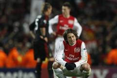 Tomáš Rosický po zápase Arsenalu v Lize mistrů