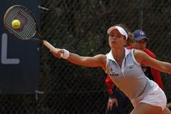 Petra Cetkovská na turnaji v Estorilu