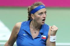 Petra Kvitová v reprezentačním dresu (Fed cup)