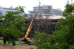 Demolice stadionu na Štvanici