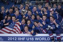 Finále MS U18 v hokeji: USA - Švédsko (Radost)