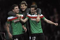 Athletic Bilbao (Llorente) slaví postup do finále Evropské ligy