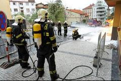 Výbuch plynu na Strahově