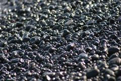 Lávové kamínky na pláži