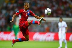 Česko - Portugalsko ve čtvrtfinále Eura 2012. Theodor Gebre Selassie