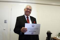 Petice za kandidaturu Miloše Zemana