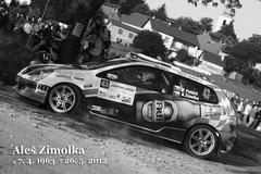 Rallye Český Krumlov: Vzpomínka na Aleše Zimolku