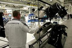 Továrna Volkswagen v ruském městě Kaluga