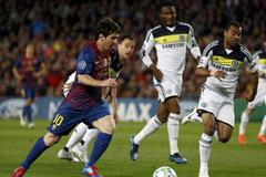 Barcelona - Chelsea (Messi, Ashley Cole)