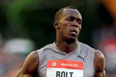 Usain Bolt na Zlaté tretře v Ostravě v roce 2011