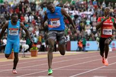 Usain Bolt na Zlaté tretře 2012