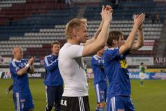 26. kolo Gambrinus ligy: Sigma Olomouc - Bohemians 1905 (Děkovačka Sigmy)