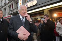 Autogramiáda Václava Klause