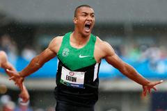 Desetibojař Ashton Eaton na domácím šampionátu