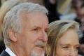 Premiéra Titanicu 3D Londýn - James Cameron a Suzy Amis