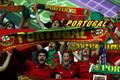 Fanoušci před čtvrtfinálovým utkáním Česko - Portugalsko na Euru 2012