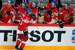 Ondřej Němec v utkání MS v hokeji 2012 Česko - Dánsko