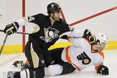 Play off NHL: Pittsburgh - Philadelphia (Jágr, Brooks)