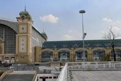 Soutěžní návrhy na rekonstrukci Průmyslového paláce v Praze