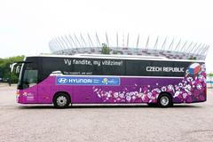 Autobus pro české fotbalisty
