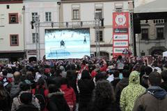 Oslava hokejového titulu - Pardubice