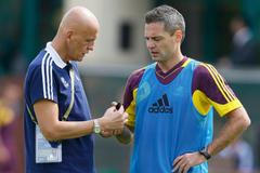 Trénink fotbalových rozhodčí ve Varšavě během Eura 2012