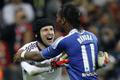 Petr Čech a Didier Drogba slaví vítězství ve finále Ligy mistrů Bayern - Chelsea