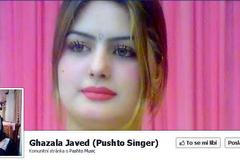 Zavražděná pákistánská zpěvačka Ghazala Džavedová