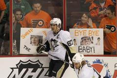 Philadelphia - Pittsburgh (Crosby, fanoušci)