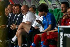 Rosický na lavičce