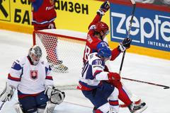 Sjomin skóruje ve finále MS Rusko - Slovensko