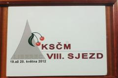 Logo sjezdu KSČM v Liberci